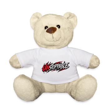 Unaufhaltsamer kühner Pinsel - Teddy - Weiß - Vorne