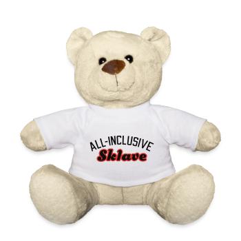 All inclusive Sklave - Teddy - Weiß - Vorne