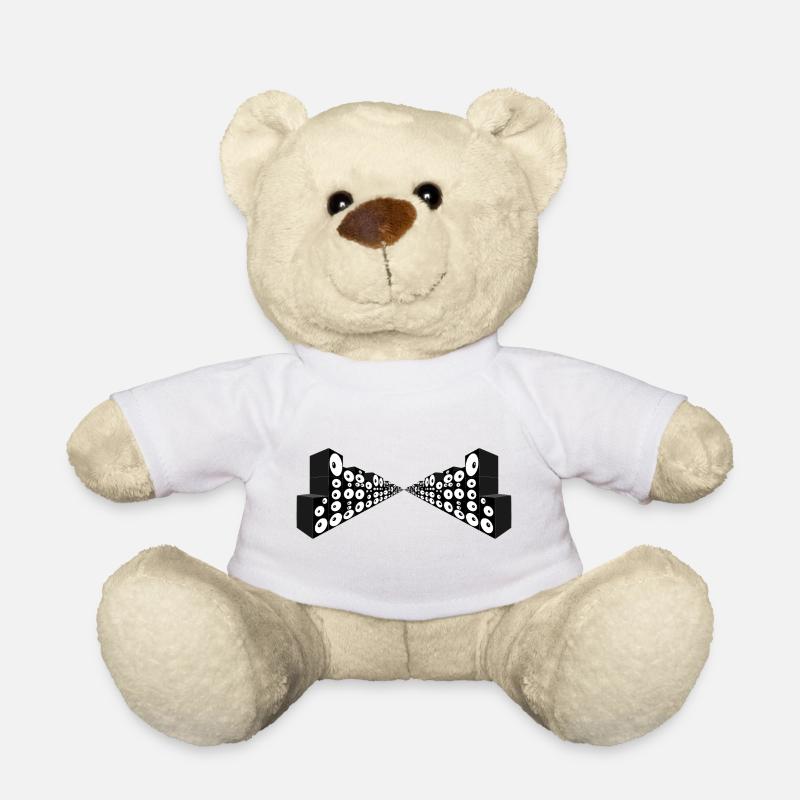 Infinity Sound Tunnel - Teddy Bear - white