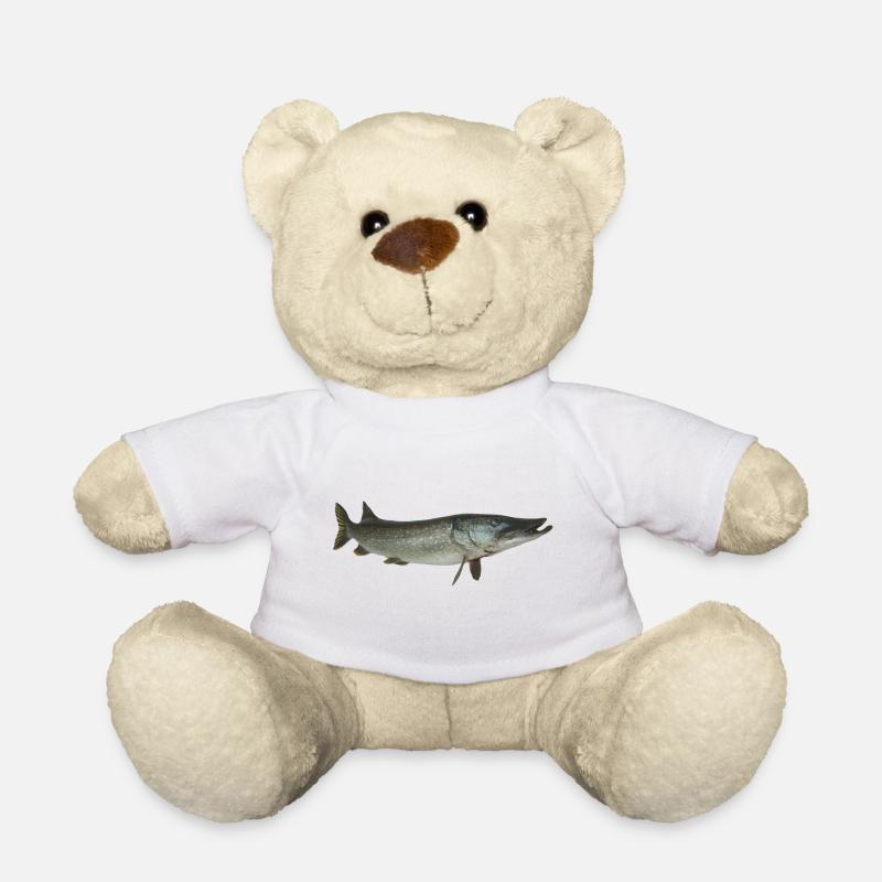 Pike - Teddy Bear - white