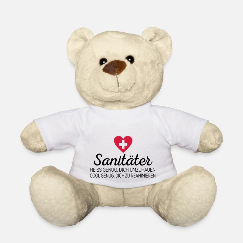 Sanitäter - Teddy - Weiß