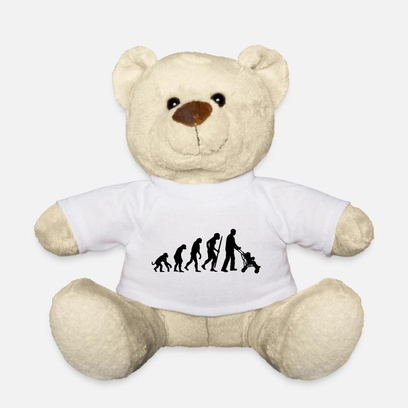 Evolution de la super-papa - Nounours - blanc