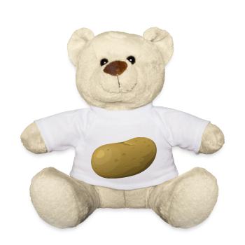 pomme de terre - Nounours - blanc - Devant