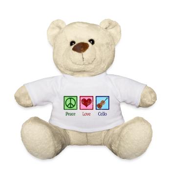 CELLO SHIRT - Nounours - blanc - Devant