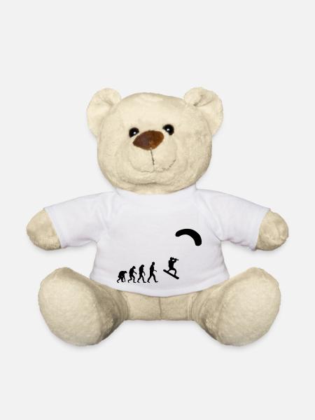 kitesurfer - Nounours - blanc