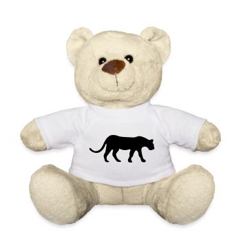Jaguar - Teddy Bear - white - Front