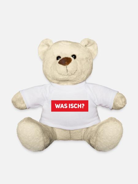 Was isch? Rot - Teddy - Weiß