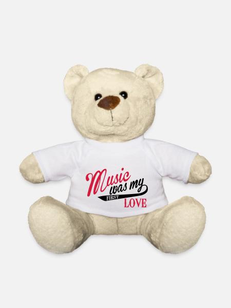 Music was my first love - Musik, meine erste Liebe - Teddy - Weiß