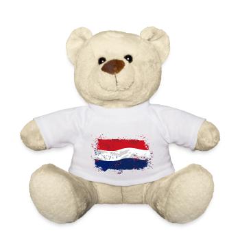 Holland Flag - Teddy - Weiß - Vorne