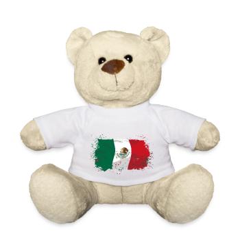 Mexico Flag - Teddy - Weiß - Vorne