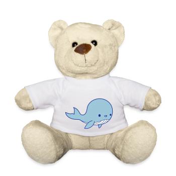 Wal Baby Clipart - Nounours - blanc - Devant