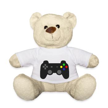 Controller - Teddy Bear - white - Front