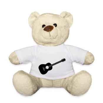 Guitare - Nounours - blanc - Devant