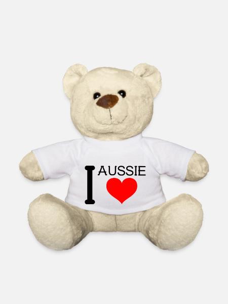 Ich liebe Aussie - ich liebe Aussie - Teddy - Weiß