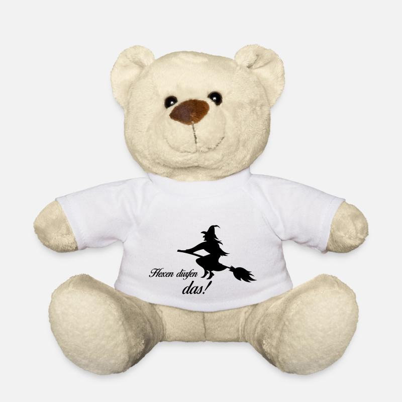 hexen dürfen das - Teddy - Weiß