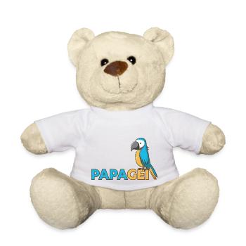 PERROQUET - Nounours - blanc - Devant