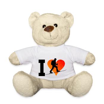 Ski Mountaineering Ski Touring Men's Ski Tour - Teddy Bear - white - Front