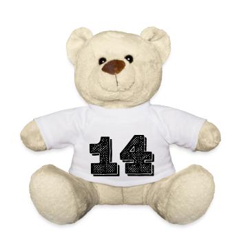 Ausgabe 14 - 14-jähriges Jubiläum - Teddy - Weiß - Vorne