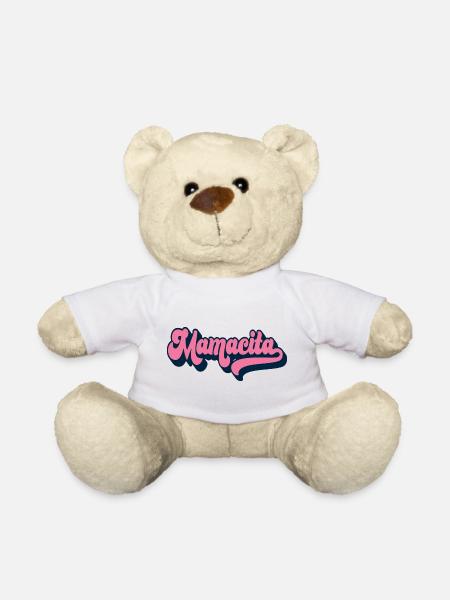 Mamacita Muttertag Geschenk Spanische Mutter Frauen - Teddy - Weiß