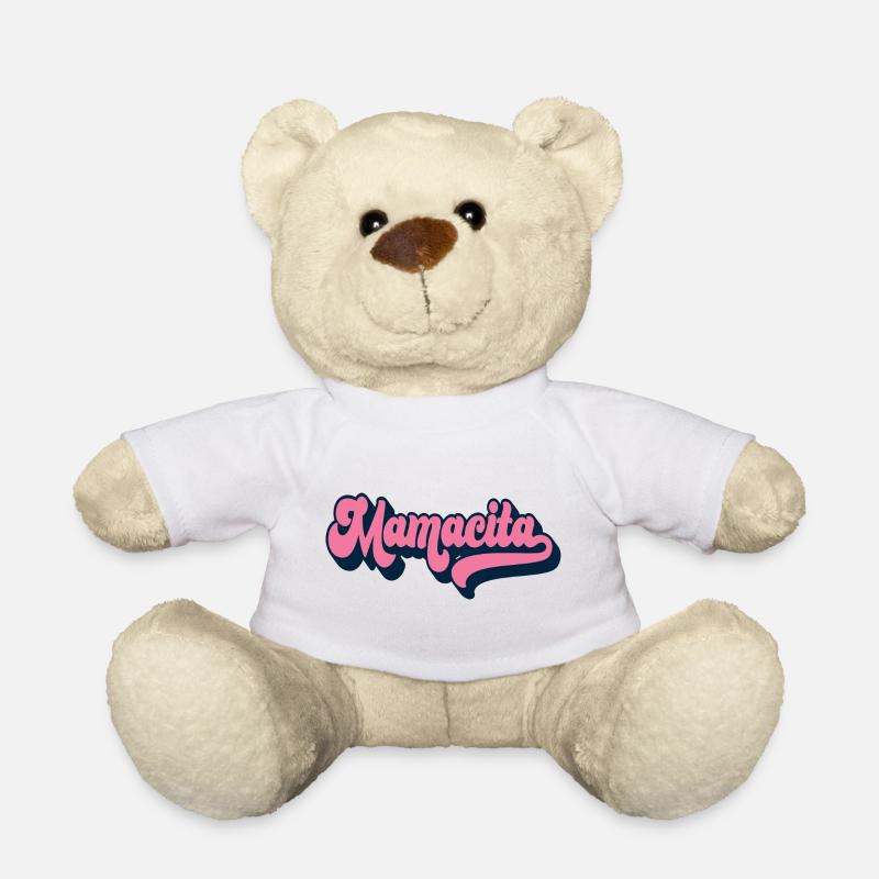 Mamacita Muttertag Geschenk Spanische Mutter Frauen - Teddy - Weiß