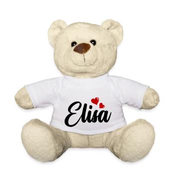 ELISA - Teddy Bear - white - Front
