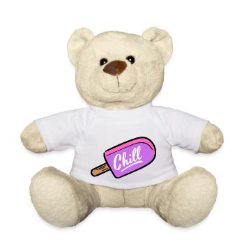 Ice Cream Chill - Nounours - blanc - Devant
