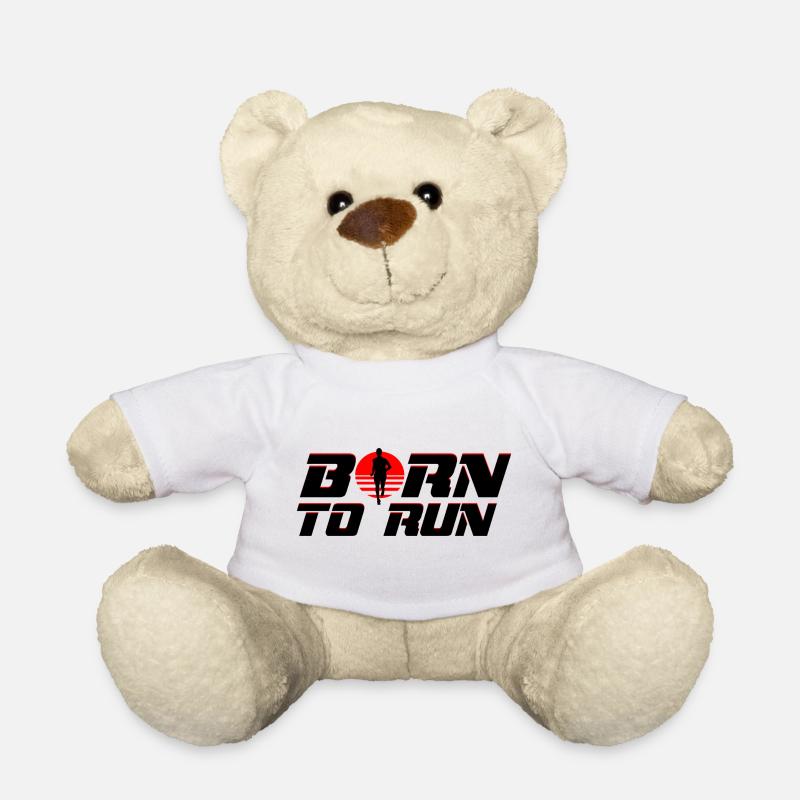 Runner - Teddy Bear - white