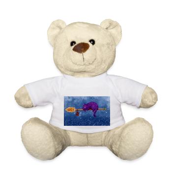 Fliegende Katze - Teddy - Weiß - Vorne
