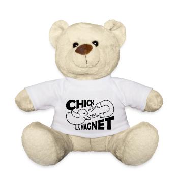 Herzensbrecher Chick Magnet Casanova - Teddy - Weiß - Vorne
