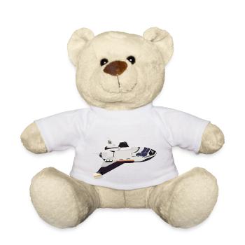 Vol de la navette spatiale - Nounours - blanc - Devant
