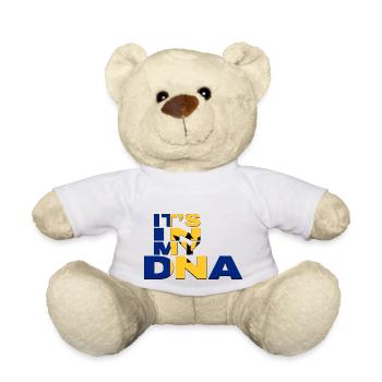 ITS IN MY DNA BARBADE - Nounours - blanc - Devant