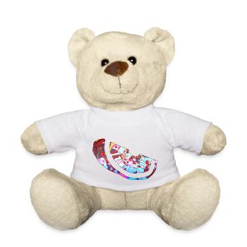 Frais frais doux nature frais fruits d’été frais - Nounours - blanc - Devant