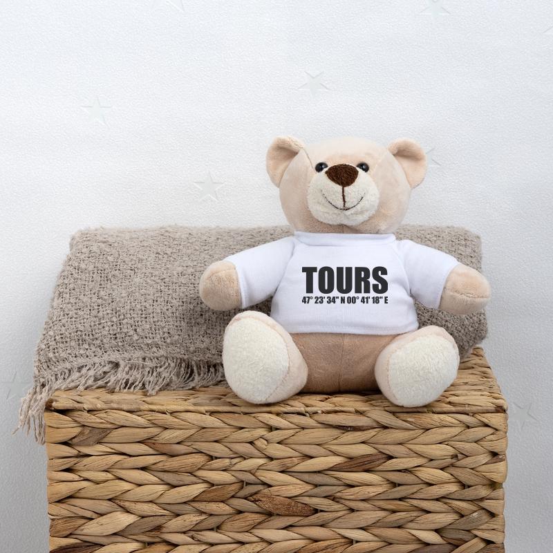 Tours Coordinates Teddy Bear
