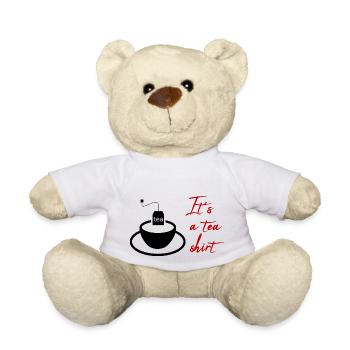 It´s a tea shirt - Teddy Bear - white - Front