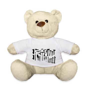 Tool - Teddy Bear - white - Front