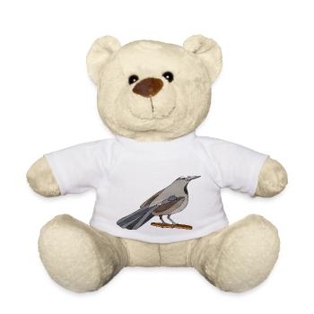 Oiseau - Nounours - blanc - Devant