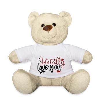 Je t’aime totalement - Nounours - blanc - Devant