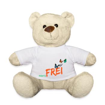 narzfrei orange - Teddy - Weiß - Vorne