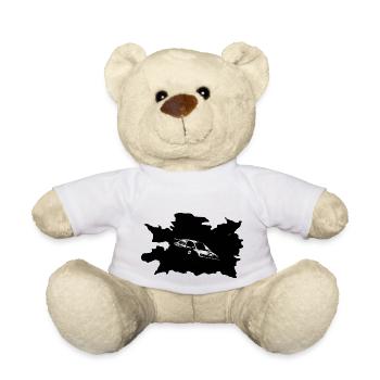 Rally - Evolution - Teddy Bear - white - Front