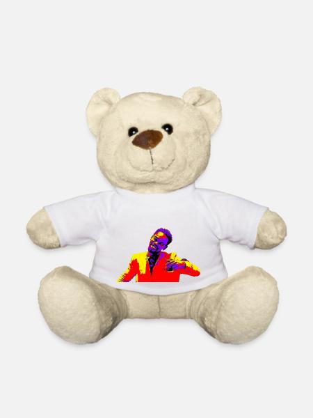 Schwarzer - Teddy - Weiß