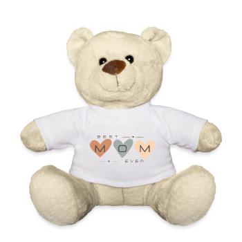 best mom ever - Teddy Bear - white - Front