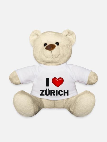 I Love Zürich - Teddy - Weiß