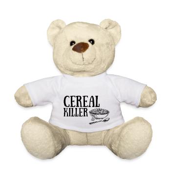 Cereal Killer - Teddy Bear - white - Front