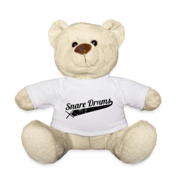 Kleine Trommel - Teddy - Weiß - Vorne