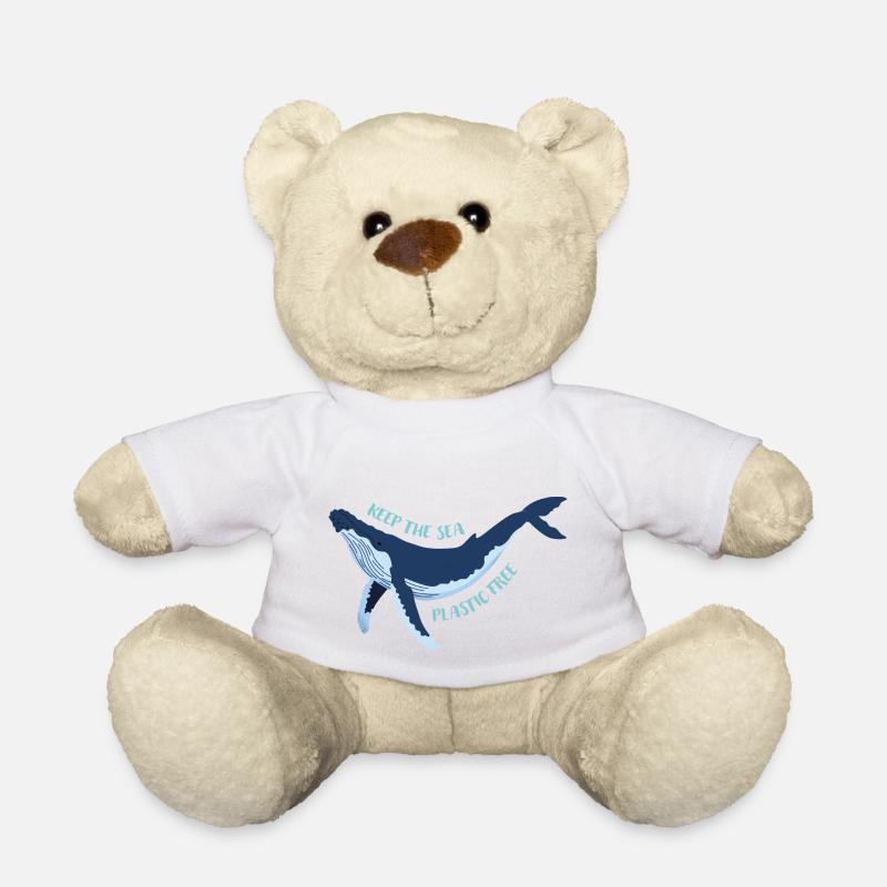 Meerestiere - Teddy - Weiß