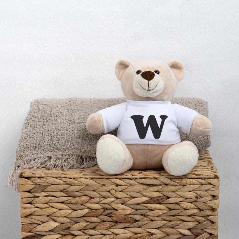 letter w Teddy Bear