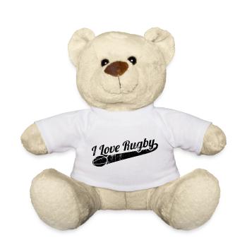 Rugby Liebe - Teddy - Weiß - Vorne