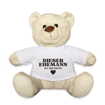 Dieser Ehemann ist der Beste - Teddy - Weiß - Vorne
