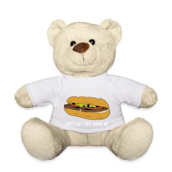 Vietnam Viet Banh Mi Brot Vietnamese I Geschenk - Teddy - Weiß - Vorne