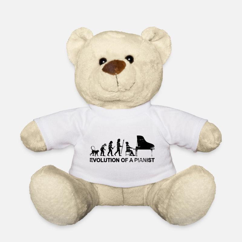 Entwicklung eines Pianisten - Teddy - Weiß